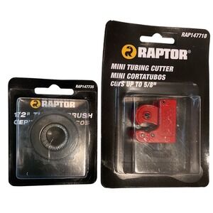 RAPTOR Mini Tubing Cutter 5/8 Inch Copper Aluminum Brass Tube Cutter Tool